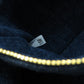 PRADA Handbag B1877B denim Navy Canapa