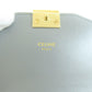 CELINE Bifold Wallet leather gray CMetal Women Used Authentic
