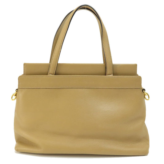 GUCCI Handbag 631663 leather Brown 2WAY