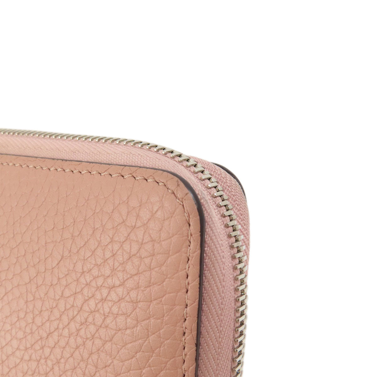 LOUIS VUITTON Long Wallet Purse M63103 Taurillon Clemence pink Portefeuille comet Women Used Authentic