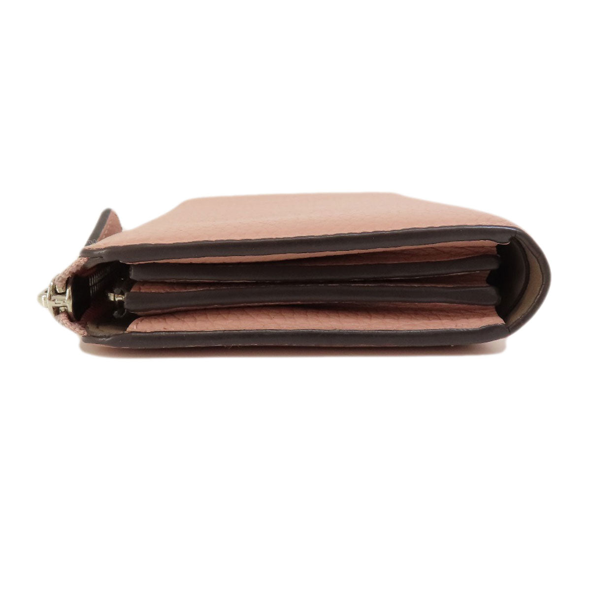 LOUIS VUITTON Long Wallet Purse M63103 Taurillon Clemence pink Portefeuille comet Women Used Authentic