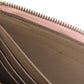 LOUIS VUITTON Long Wallet Purse M63103 Taurillon Clemence pink Portefeuille comet Women Used Authentic