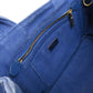 PRADA Handbag B2439G canvas blue Canapa mini 2 WAY Women Used Authentic
