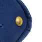 PRADA Handbag B2439G canvas blue Canapa mini 2 WAY Women Used Authentic