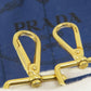 PRADA Handbag B2439G canvas blue Canapa mini 2 WAY Women Used Authentic