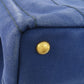 PRADA Handbag B2439G canvas blue Canapa mini 2 WAY Women Used Authentic