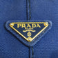 PRADA Handbag B2439G canvas blue Canapa mini 2 WAY Women Used Authentic