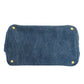 PRADA Tote Bag B1877B denim blue Canapa Women Used Authentic