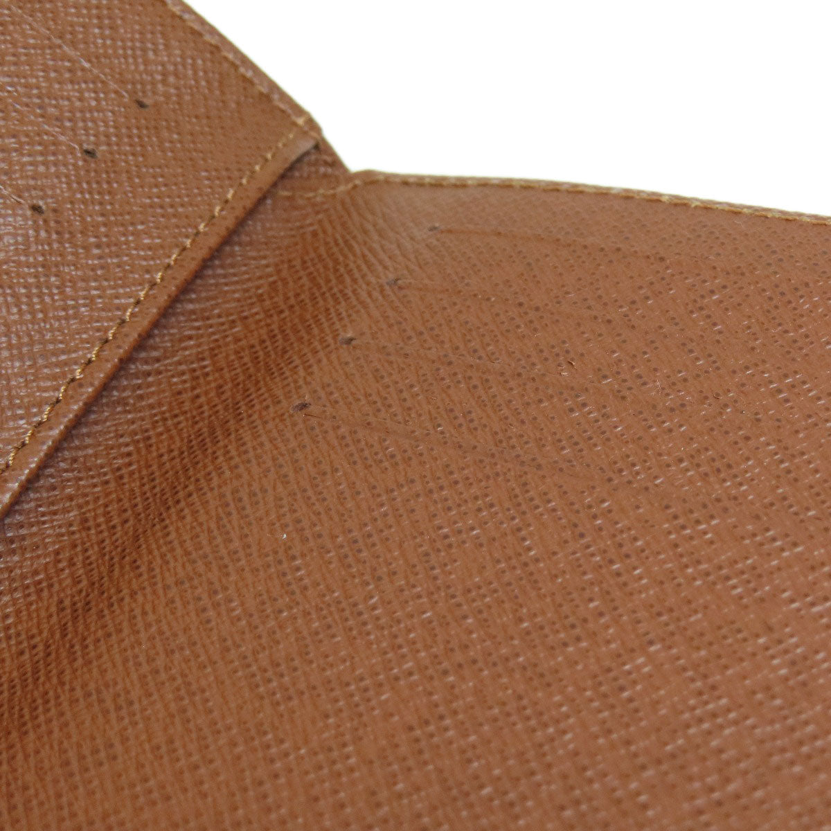 LOUIS VUITTON Bifold Wallet M60026 Monogram canvas Brown Portefeuille Florin Monogram Women Used Authentic