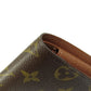 LOUIS VUITTON Bifold Wallet M60026 Monogram canvas Brown Portefeuille Florin Monogram Women Used Authentic