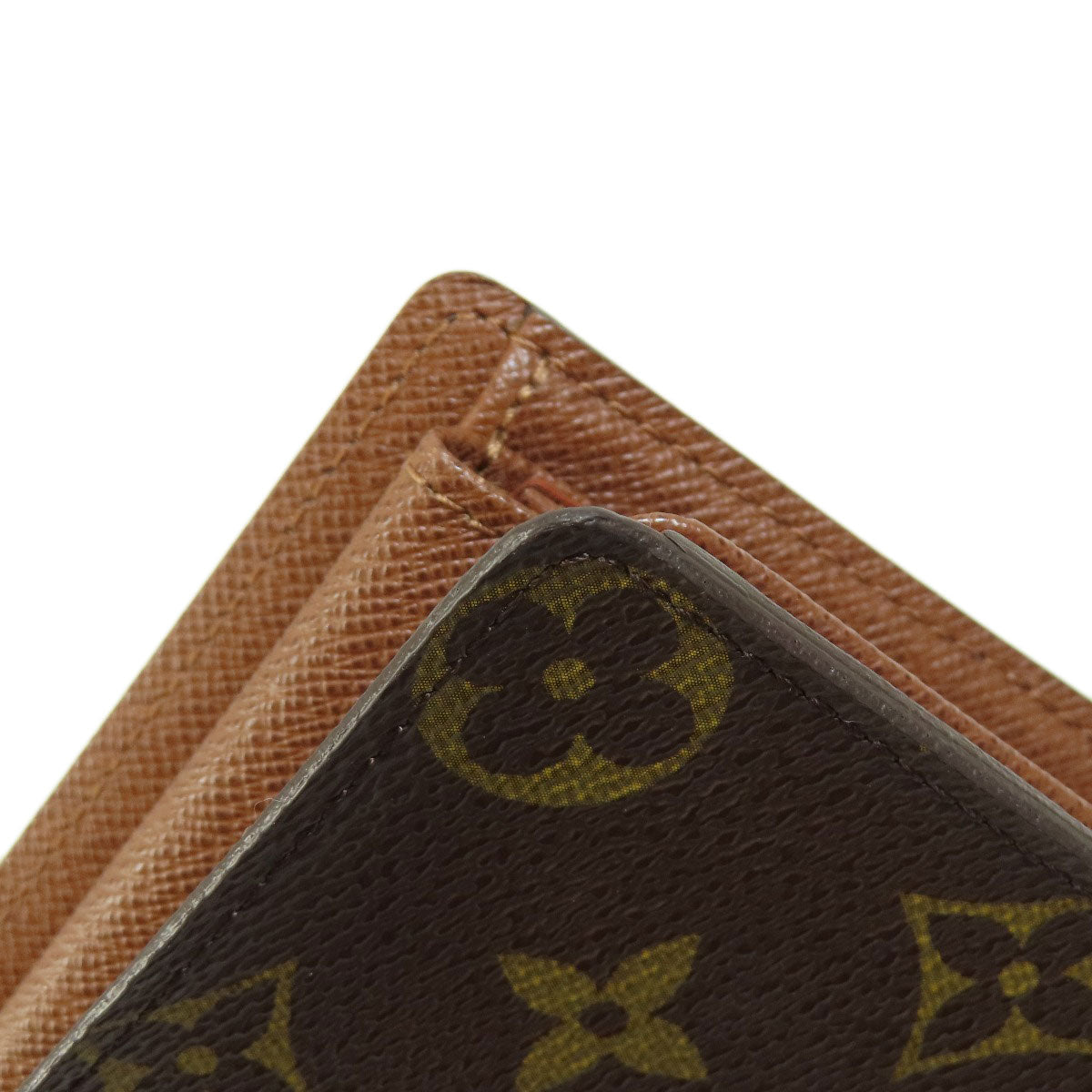 LOUIS VUITTON Bifold Wallet M60026 Monogram canvas Brown Portefeuille Florin Monogram Women Used Authentic