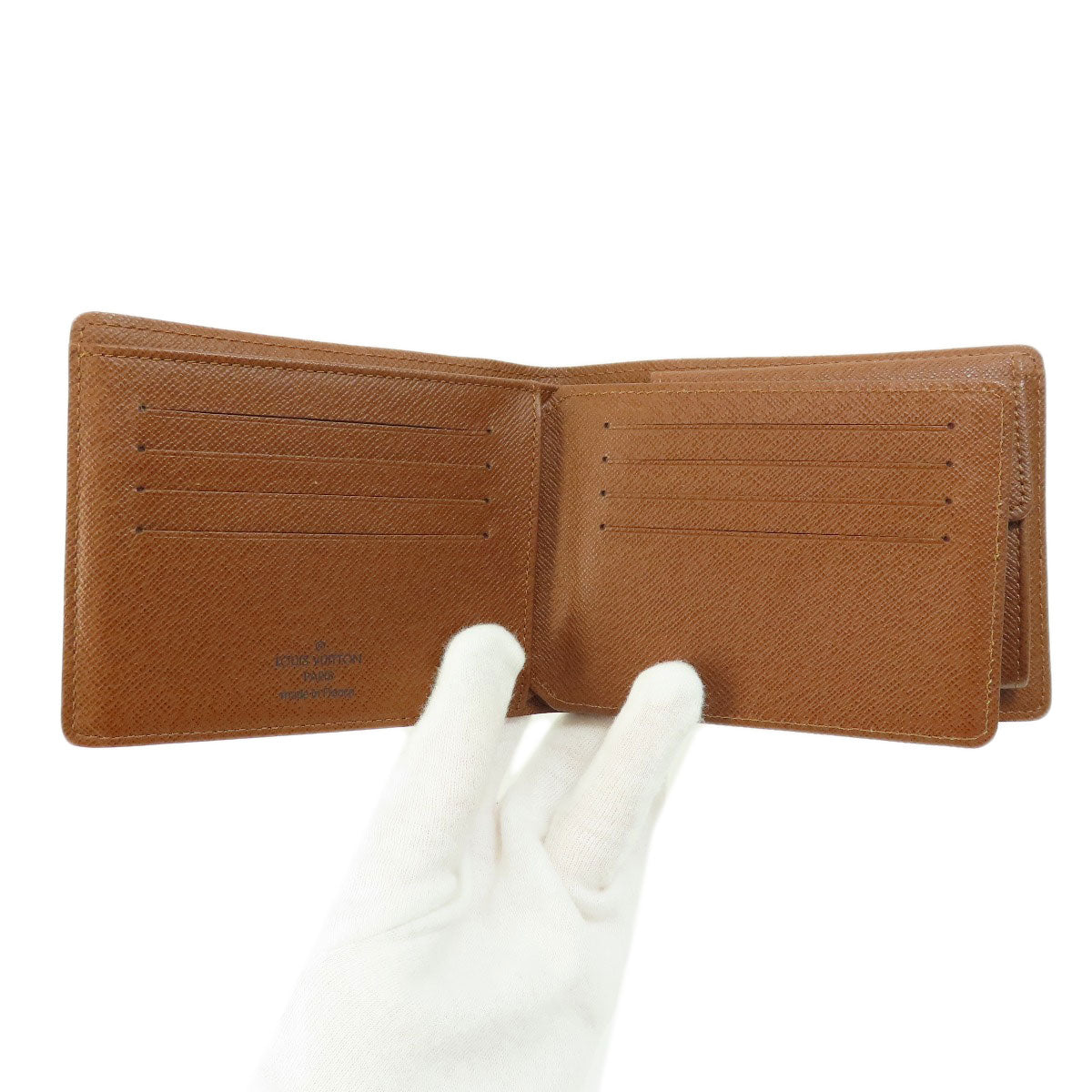 LOUIS VUITTON Bifold Wallet M60026 Monogram canvas Brown Portefeuille Florin Monogram Women Used Authentic