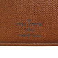 LOUIS VUITTON Bifold Wallet M60026 Monogram canvas Brown Portefeuille Florin Monogram Women Used Authentic