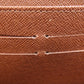 LOUIS VUITTON Long Wallet Purse M60017 Monogram canvas Brown Zippy Wallet Old Monogram Women Used Authentic