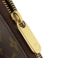 LOUIS VUITTON Long Wallet Purse M60017 Monogram canvas Brown Zippy Wallet Old Monogram Women Used Authentic