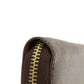 LOUIS VUITTON Long Wallet Purse M60017 Monogram canvas Brown Zippy Wallet Old Monogram Women Used Authentic
