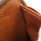LOUIS VUITTON Long Wallet Purse M60017 Monogram canvas Brown Zippy Wallet Old Monogram Women Used Authentic