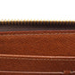 LOUIS VUITTON Long Wallet Purse M60017 Monogram canvas Brown Zippy Wallet Old Monogram Women Used Authentic