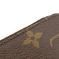 LOUIS VUITTON Long Wallet Purse M41616 Monogram canvas Brown Zippy Wallet Monog Lamb Women Used Authentic