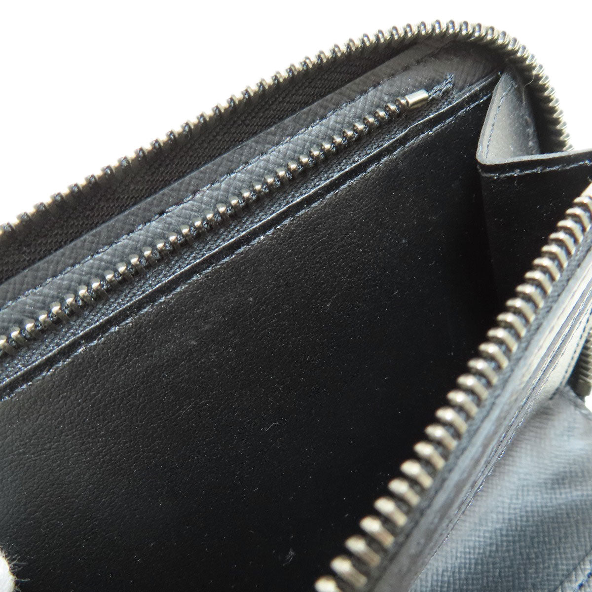 LOUIS VUITTON Long Wallet Purse M62295 Monogram Eclipse black Zippy Wallet Vertical Eclipse mens Used Authentic