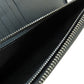 LOUIS VUITTON Long Wallet Purse M62295 Monogram Eclipse black Zippy Wallet Vertical Eclipse mens Used Authentic