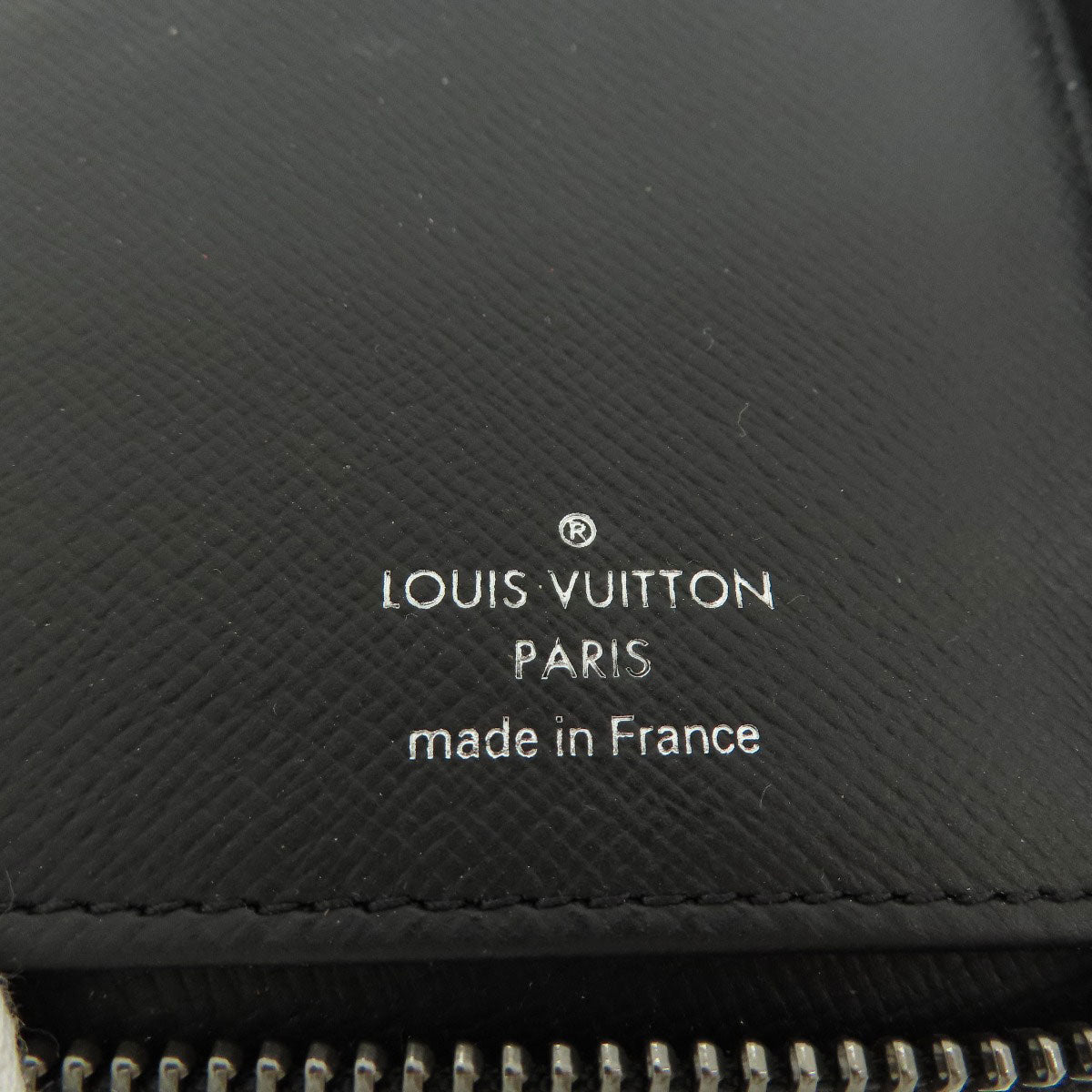 LOUIS VUITTON Long Wallet Purse M62295 Monogram Eclipse black Zippy Wallet Vertical Eclipse mens Used Authentic