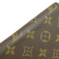 LOUIS VUITTON Long Wallet Purse M42616 Monogram canvas Brown Zippy Wallet Monog Lamb Women Used Authentic