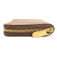 LOUIS VUITTON Coin case N63070 Damier canvas Brown Zippy Coin Purse Damier Ebene Women Used Authentic