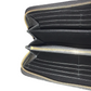 PRADA SAFFIANO ROUND ZIP LONG WALLET GOLD