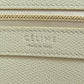 CELINE Handbag leather beige Bar Tikal Kaba Small 2WAY Women Used Authentic