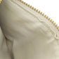 CELINE Shoulder Bag leather Silver Long shoulder Women Used Authentic