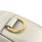 CELINE Shoulder Bag leather Silver Long shoulder Women Used Authentic