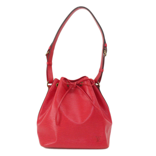 LOUIS VUITTON Shoulder Bag M44107 Epi Red Petit Noe Castilean Red Women Used Authentic