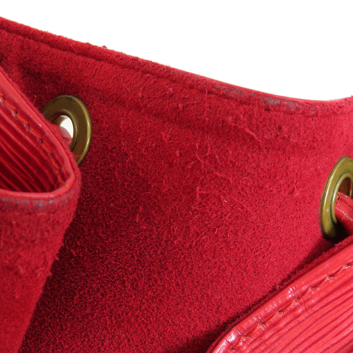 LOUIS VUITTON Shoulder Bag M44107 Epi Red Petit Noe Castilean Red Women Used Authentic