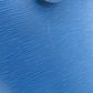 LOUIS VUITTON Tote Bag M52255 Epi blue Cluny Toledo Blue Women Used Authentic