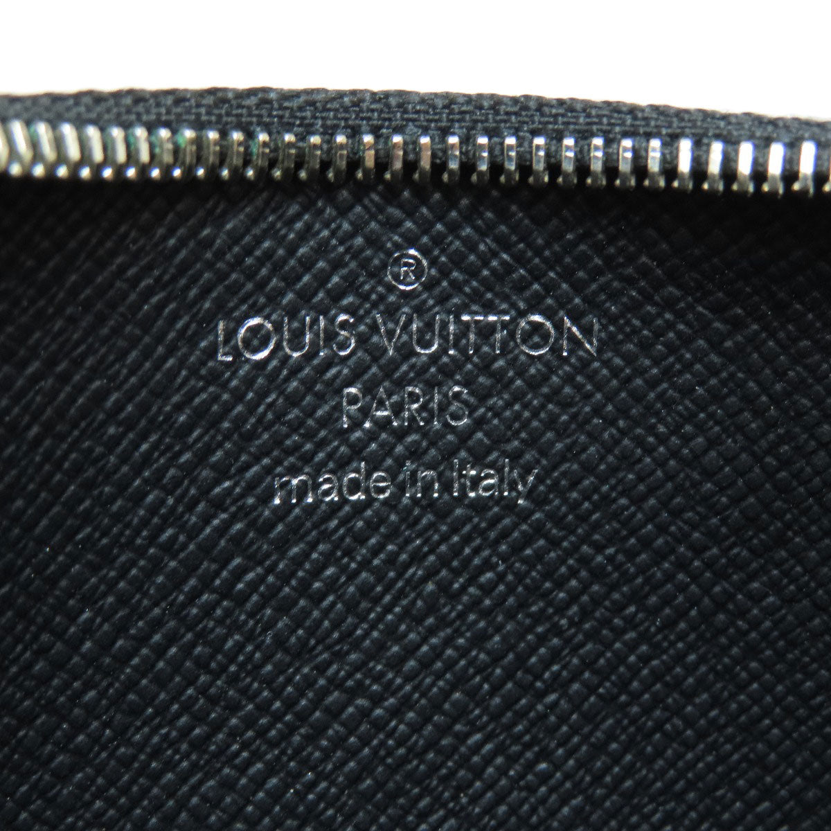 LOUIS VUITTON Coin case N64038 Damier canvas black Coin Card Holder Damier Graphite mens Used Authentic