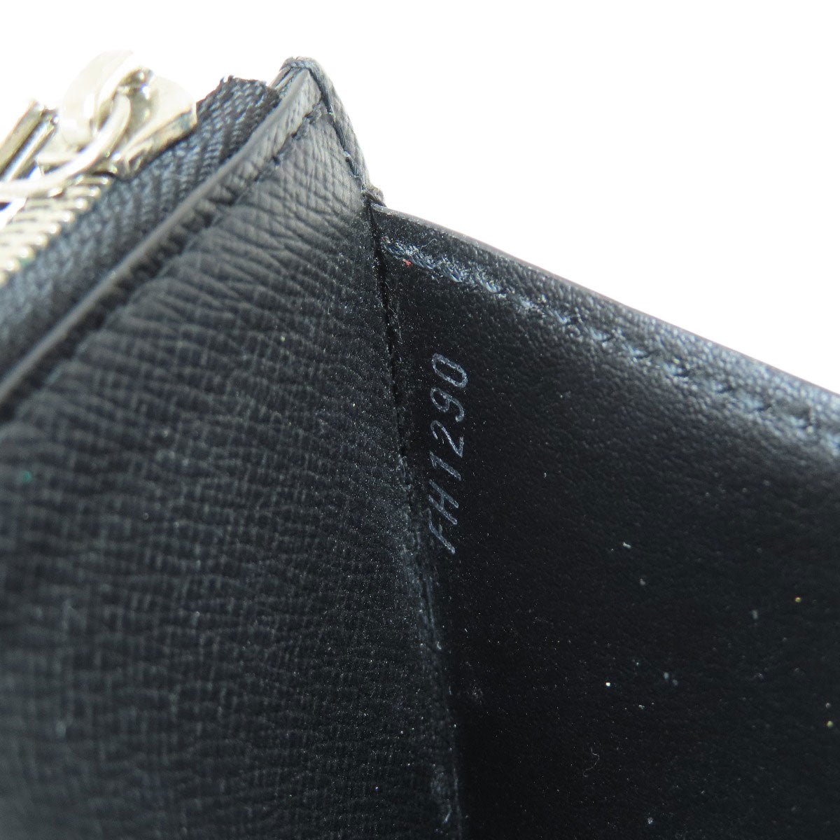 LOUIS VUITTON Coin case N64038 Damier canvas black Coin Card Holder Damier Graphite mens Used Authentic