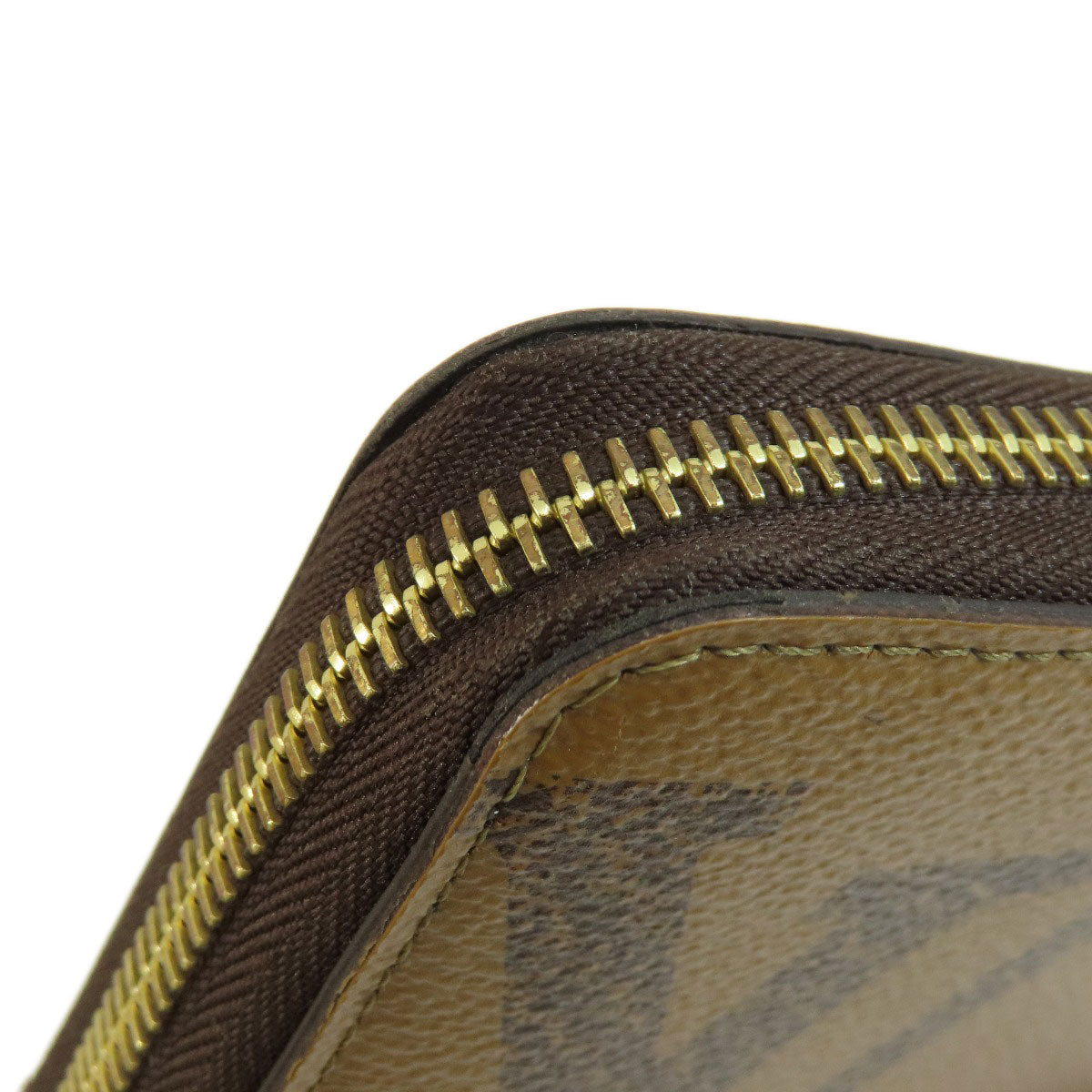 LOUIS VUITTON Long Wallet Purse M69353 Giant monogram canvas Brown Zippy Wallet Monogram Reverse Women Used Authentic