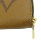 LOUIS VUITTON Long Wallet Purse M69353 Giant monogram canvas Brown Zippy Wallet Monogram Reverse Women Used Authentic