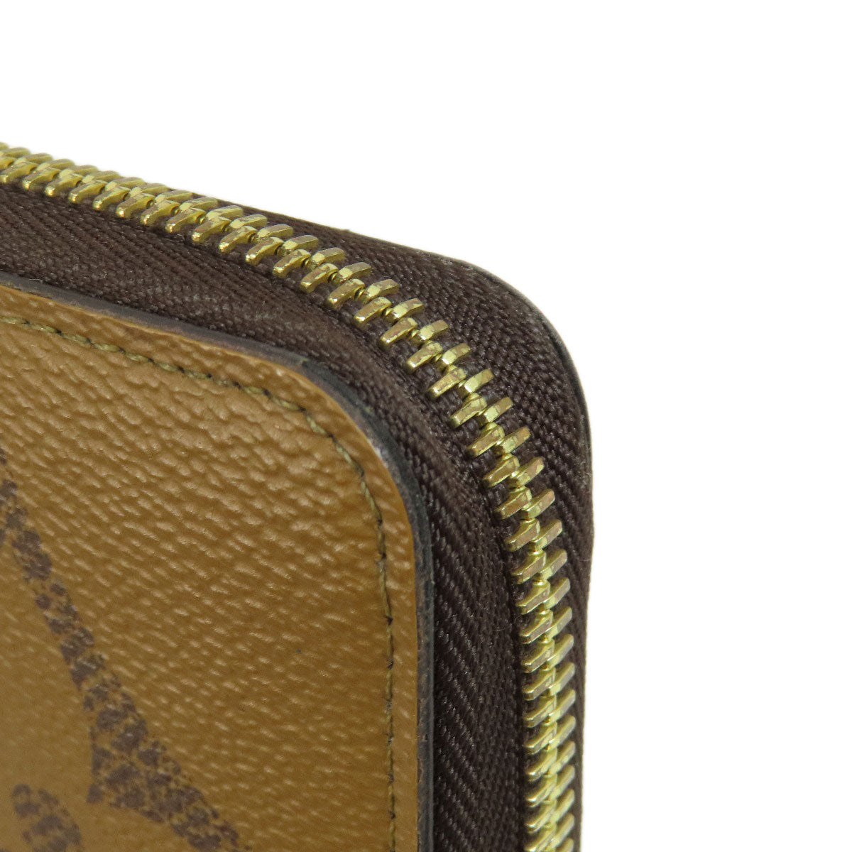 LOUIS VUITTON Long Wallet Purse M69353 Giant monogram canvas Brown Zippy Wallet Monogram Reverse Women Used Authentic