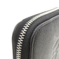 BURBERRY Long Wallet Purse leather black Logo motif mens(Unisex) Used Authentic