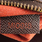 LOUIS VUITTON Tote Bag N51145 Damier canvas Brown ƒ”ƒFƒjƒX Damier ƒGƒxƒk Women Used Authentic