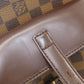LOUIS VUITTON Tote Bag N51128 Damier canvas Brown Uzes Damier Ebene Women Used Authentic