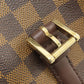 LOUIS VUITTON Tote Bag N51128 Damier canvas Brown Uzes Damier Ebene Women Used Authentic