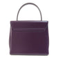 CELINE Handbag leather purple Star ball Women Used Authentic