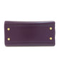 CELINE Handbag leather purple Star ball Women Used Authentic