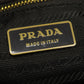 PRADA Handbag BR2672 leather Brown VIT DAINO ROCKE Women Used Authentic
