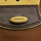 PRADA Handbag BR2672 leather Brown VIT DAINO ROCKE Women Used Authentic