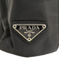 PRADA Handbag Nylon black logoMetal Women Used Authentic