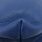 LOEWE Shoulder Bag leather blue one belt anagram